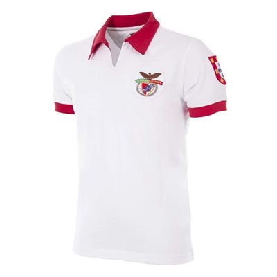 SL Benfica Retro Shirt Uit 1968 afbeelding