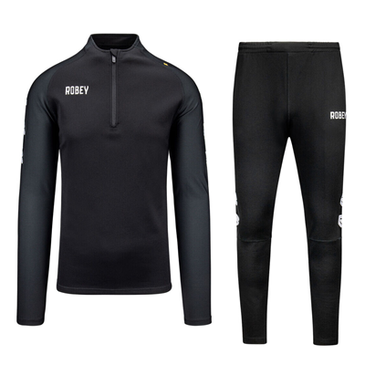Robey - Performance Half-Zip Trainingspak - Zwart afbeelding