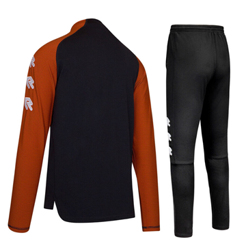 Robey - Performance Half-Zip Trainingspak - Zwart/ Oranje Robey - Performance Half-Zip Trainingspak - Zwart/ Oranje