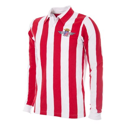 Atletico Madrid Retro Voetbalshirt 1939-1940 afbeelding