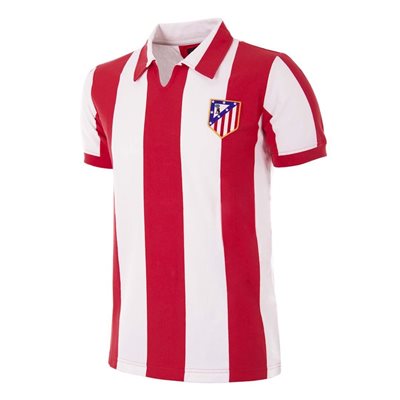 Atletico Madrid Retro Voetbalshirt 1970-1971 afbeelding