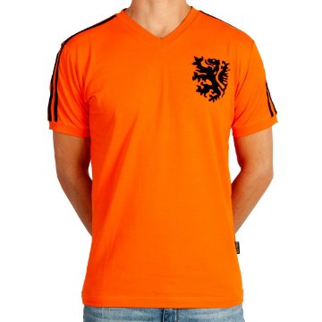 Cruijff Holland Retro Shirt WK 1974 + Nummer 14 Cruijff Holland Retro Shirt WK 1974 + Nummer 14