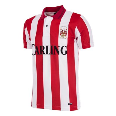 Stoke City FC Retro Voetbalshirt 1993-1994 afbeelding