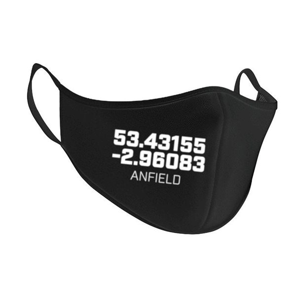 FC Eleven - Anfield Coordinates Face Mask