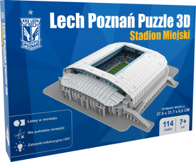 Lech Poznan Stadion Miejski – 3D Puzzel