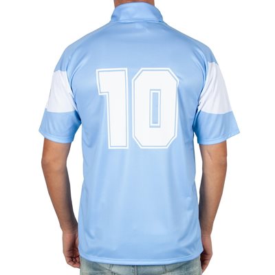 NR Nicola Raccuglia - Napoli Official Replica Retro Voetbalshirt 1990- afbeelding