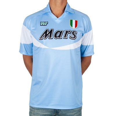 NR Nicola Raccuglia - Napoli Official Replica Retro Voetbalshirt 1990- afbeelding