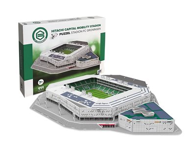 FC Groningen 'Euroborg' Stadion - 3D Puzzel afbeelding
