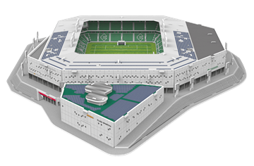 FC Groningen 'Euroborg' Stadium - 3D Puzzle FC Groningen 'Euroborg' Stadium - 3D Puzzle