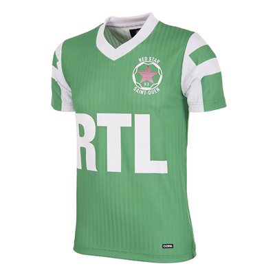Red Star F.C. Retro Voetbalshirt 1991-1992 afbeelding