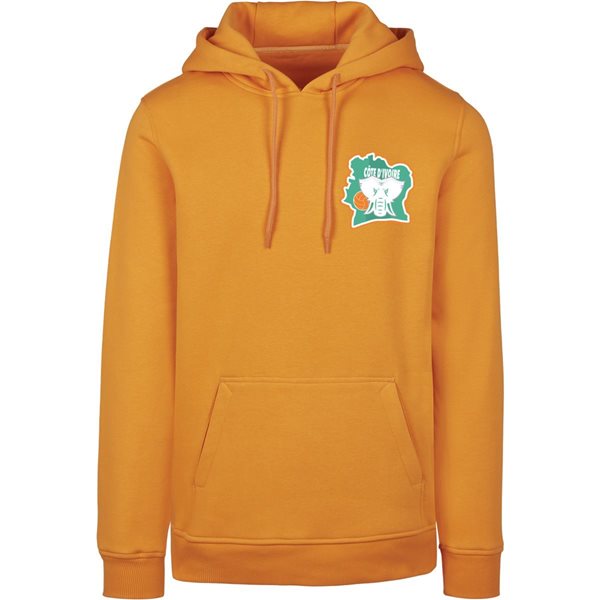 Ivory Coast Les Elephants 11 Hoodie - Orange