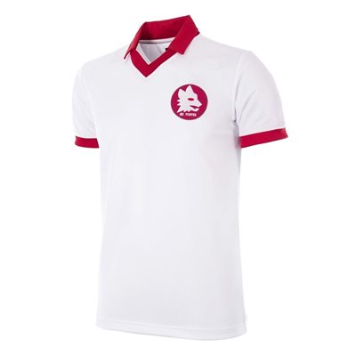 AS Roma Retro Voetbalshirt Europa Cup I Finale 1984 afbeelding