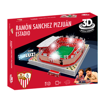 Sevilla Ramon Sanchez Pizjuan Stadium - 3D Puzzle (LED Edition) Sevilla Ramon Sanchez Pizjuan Stadium - 3D Puzzle (LED Edition)