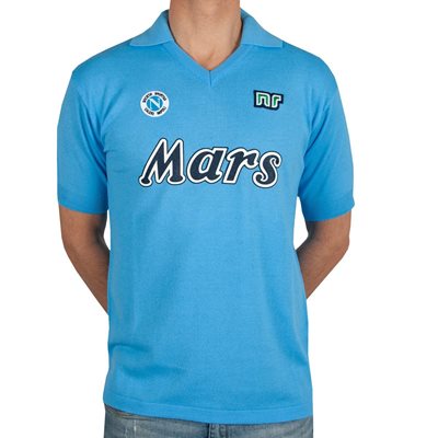 NR Nicola Raccuglia - Napoli 'Mars' Official Replica Retro Shirt 1988- afbeelding