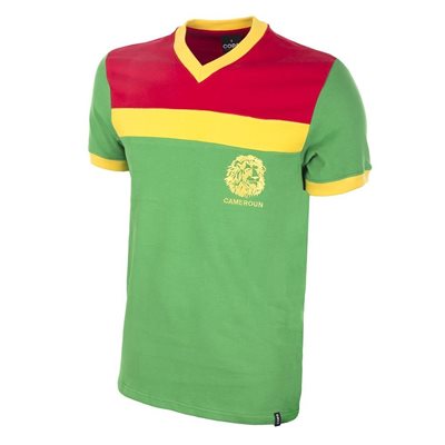 Kameroen Retro Voetbalshirt 1989 + Milla 9