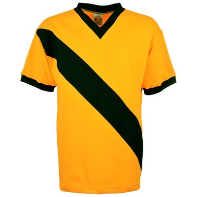 Ecuador Retro Voetbalshirt 1974 afbeelding