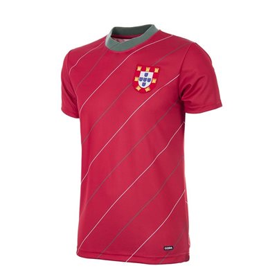 Portugal Retro Voetbalshirt 1984 afbeelding