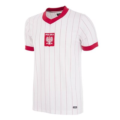 Polen Retro Voetbalshirt WK 1982 afbeelding