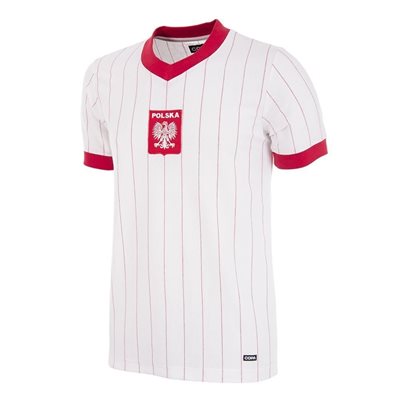 Polen Retro Voetbalshirt WK 1982 + Nummer 16 (Lato)