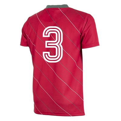 Portugal Retro Voetbalshirt 1984 + Nummer 3 afbeelding