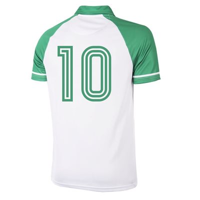 Algerije Retro Voetbalshirt WK 1982 + Nummer 10 afbeelding
