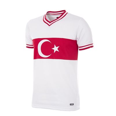 Turkije Retro Voetbalshirt 1979 afbeelding