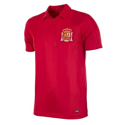 Spanje Retro Voetbalshirt 1984 afbeelding