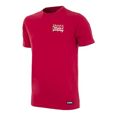 COPA Football - Denemarken 1992 European Champions T-Shirt - Rood afbeelding