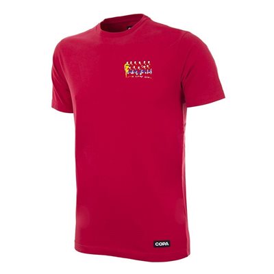 COPA Football - Spanje 2012 European Champions T-Shirt - Rood afbeelding