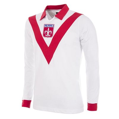 OSC Lille Retro Voetbalshirt 1954-1955 afbeelding