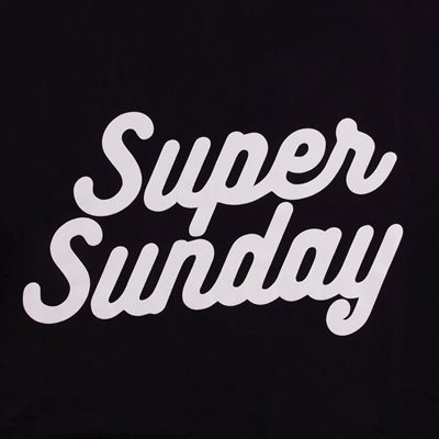 COPA Football - Super Sunday T-Shirt - Zwart