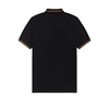Fred Perry - Twin Tipped Polo Shirt - Black/ 1964 Gold/ Aubergine