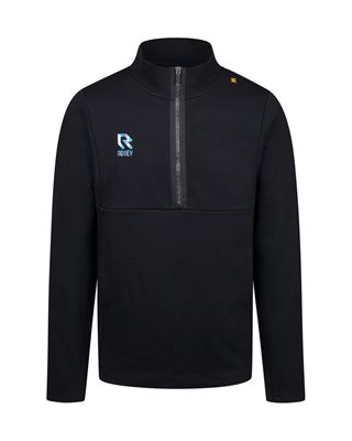 Robey - Off Pitch Cotton Half-Zip Top - Zwart afbeelding