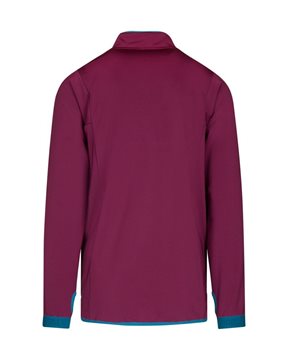 Robey - Off Pitch Scuba Half-Zip Top - Burgundy Robey - Off Pitch Scuba Half-Zip Top - Burgundy