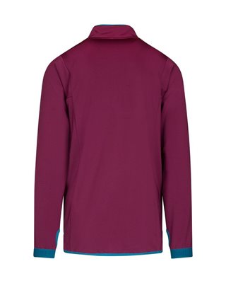 Robey – Off Pitch Scuba Half-Zip Top – Burgundy