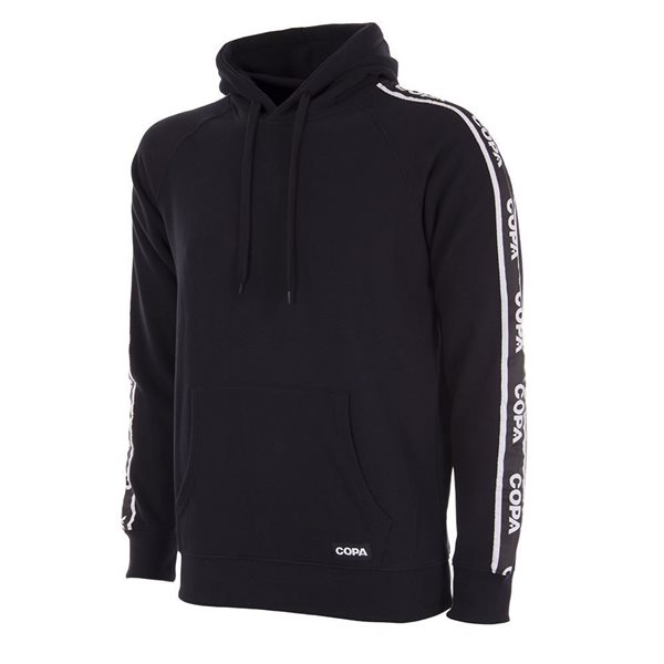 COPA Football - Taped Logo Hooded Sweater - Black