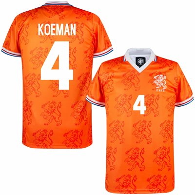 Holland Retro Voetbalshirt WK 1994 + Koeman 4 afbeelding