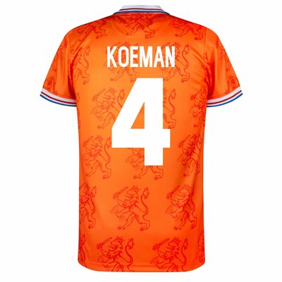 Holland Retro Voetbalshirt WK 1994 + Koeman 4