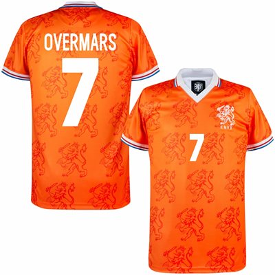 Holland Retro Voetbalshirt WK 1994 + Overmars 7