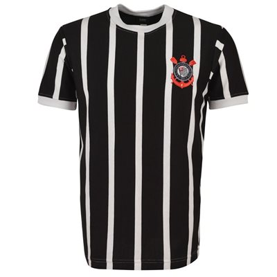 Corinthians Retro Voetbalshirt 1977 afbeelding