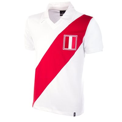 Peru Retro Voetbalshirt 1970's + Cubillas 10