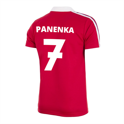 Tsjecho-Slowakije Retro Voetbalshirt EK 1976 + Panenka 7 afbeelding