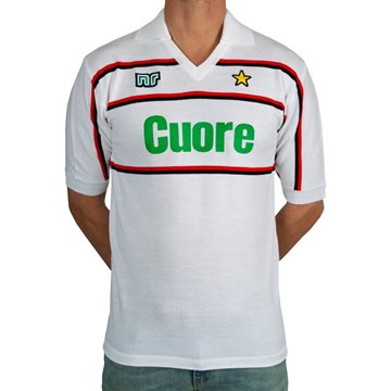 Ennerre AC Milan Away Shirt 1983-1984 Baresi 6 Ennerre AC Milan Away Shirt 1983-1984 Baresi 6