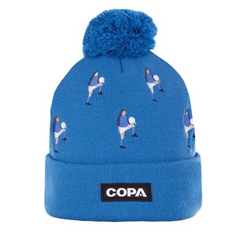 COPA Football - Live is Life Beanie - Blue COPA Football - Live is Life Beanie - Blue