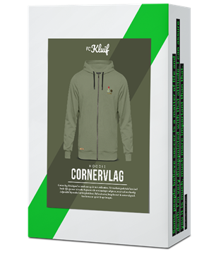 FC Kluif - Corner Flag FZ Hooded Sweater - Green FC Kluif - Corner Flag FZ Hooded Sweater - Green