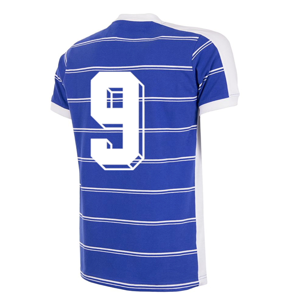 Bastia Retro Football Shirt 1981-1982 + Number 9 (Milla) 