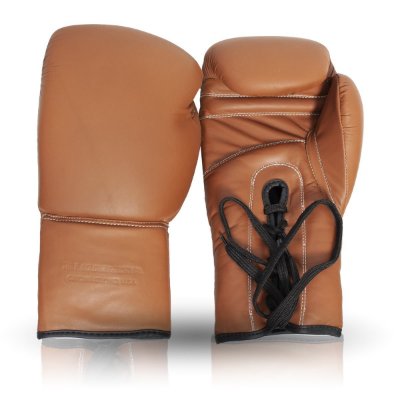 P. Goldsmith & Sons - Retro Boxhandschoenen 1930's - Bruin afbeelding