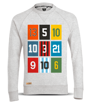 FC Kluif - Het Rugnummer Sweater - Grijs afbeelding