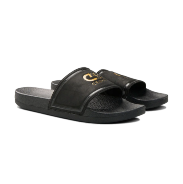 Cruyff - Agua Copa Slides - Black