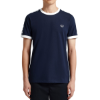 Fred Perry - Taped Ringer T-Shirt - Navy